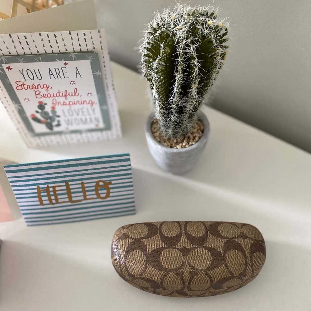 Coach sunglass case